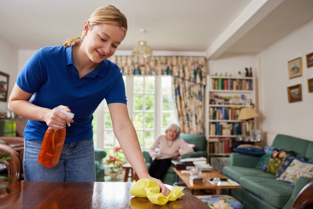 Palm Springs home care services - housekeeping